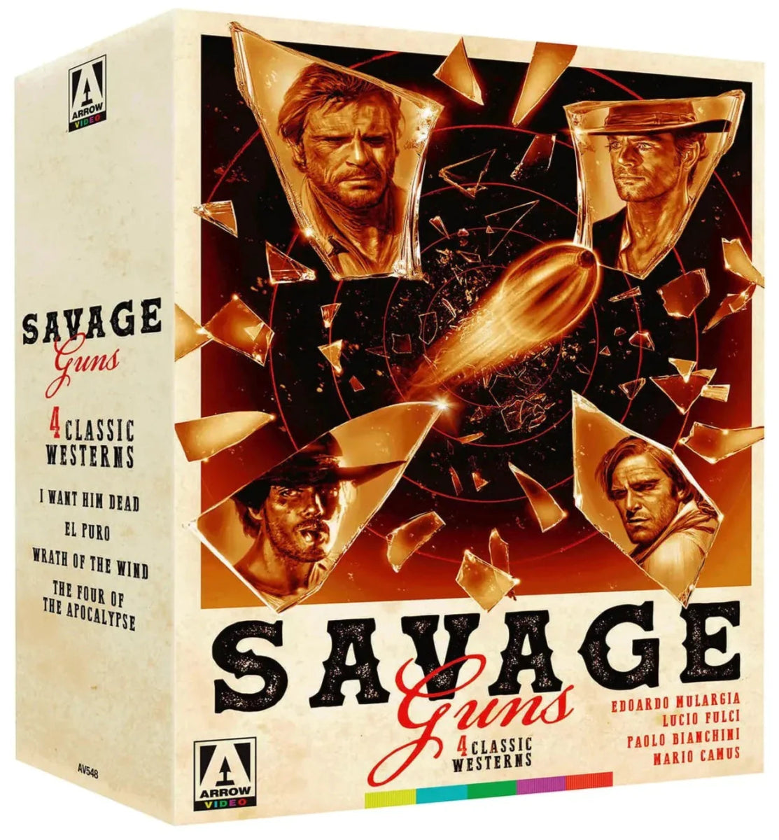 Savage Guns: Four Classic Westerns Volume 3 (Limited Edition) - New Blu - Ray