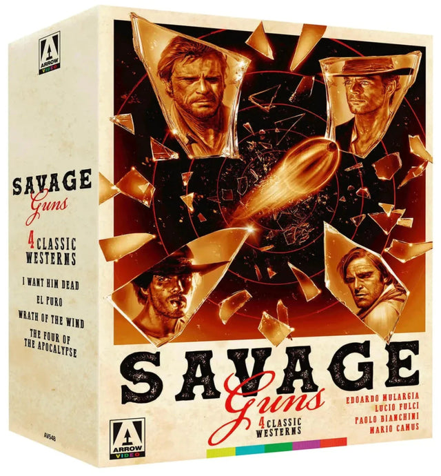 Savage Guns: Four Classic Westerns Volume 3 (Limited Edition) - New Blu - Ray