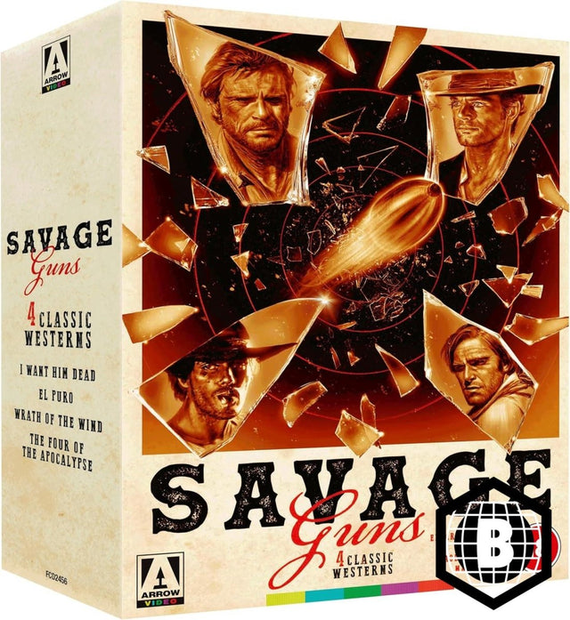 Savage Guns: Four Classic Westerns Volume 3 (UK Limited Edition, Region B)