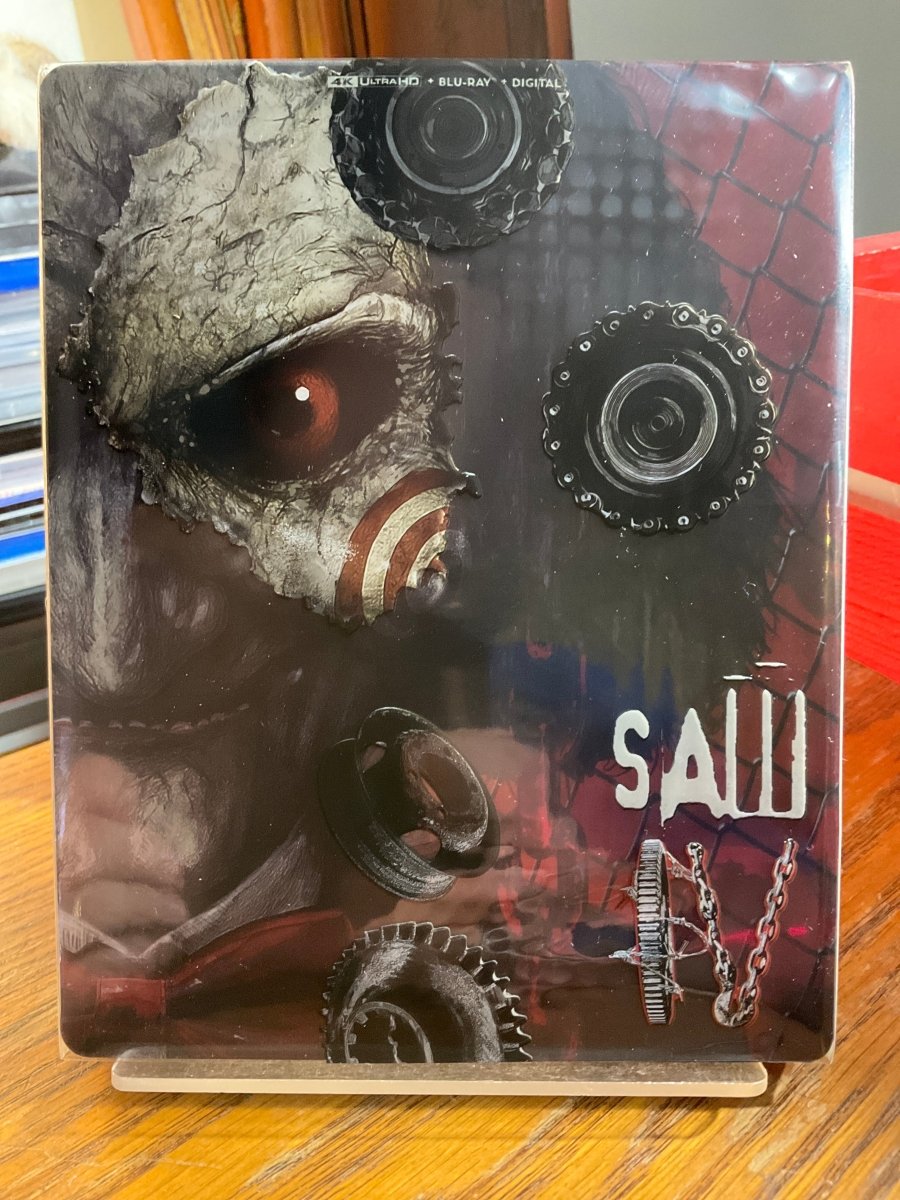 SAW 4 (4k UHD) STEELBOOK w/SLIP USED