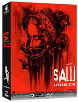 Saw 4-Film Collection (4K UHD/Blu-ray, Midnight Factory Limited Edition, Region Free/B)