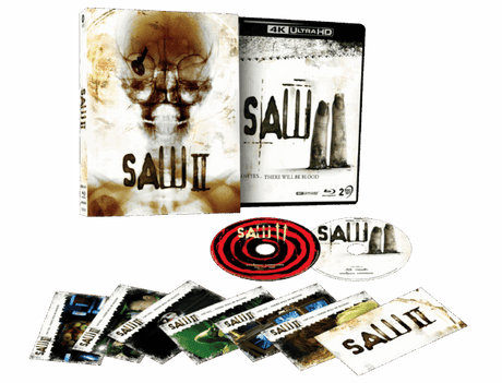 Saw II (4K UHD, Limited Edition Lenticular Hardcase, Region Free)