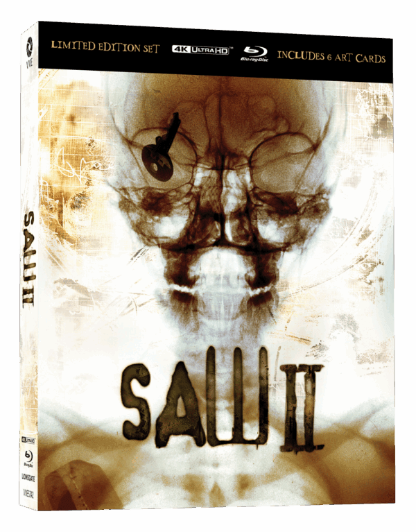 Saw II (4K UHD, Limited Edition Lenticular Hardcase, Region Free)