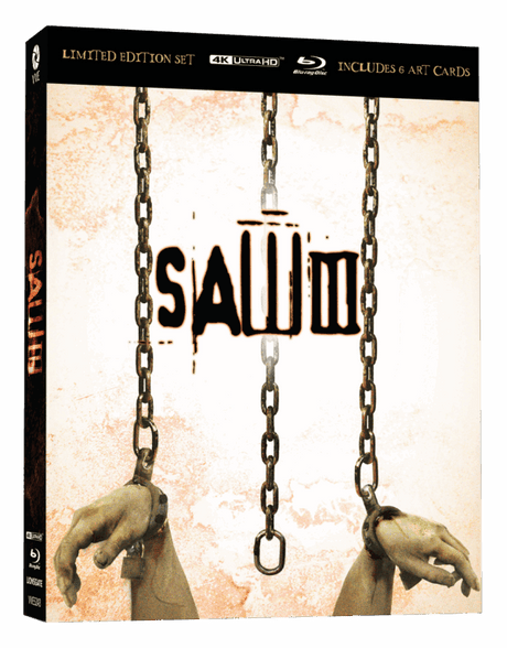 Saw III (4K UHD, Limited Edition Lenticular Hardcase, Region Free)