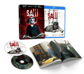Saw (Via Vision, 4K UHD/Blu - Ray, Limited Edition w/Lenticular Hardcase, Region Free) - New 4K UHD