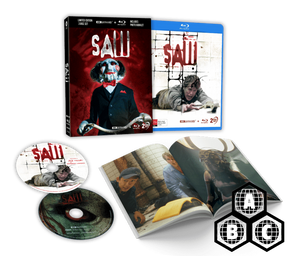 Saw (Via Vision, 4K UHD/Blu-Ray, Limited Edition w/Lenticular Hardcase, Region Free)