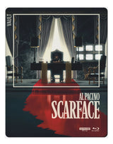 Scarface (UK 4K UHD, Film Vault Limited Edition Steelbook, Region Free) *one per customer