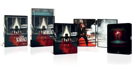 Scarface (UK 4K UHD, Film Vault Limited Edition Steelbook, Region Free) *one per customer - New 4K UHD
