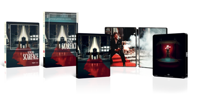 Scarface (UK 4K UHD, Film Vault Limited Edition Steelbook, Region Free) *one per customer - New 4K UHD