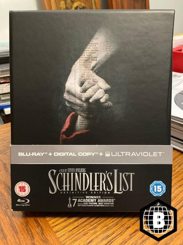 Schindler's List (Region B, 20th Anniversary Collector's Edition) *See Note* USED