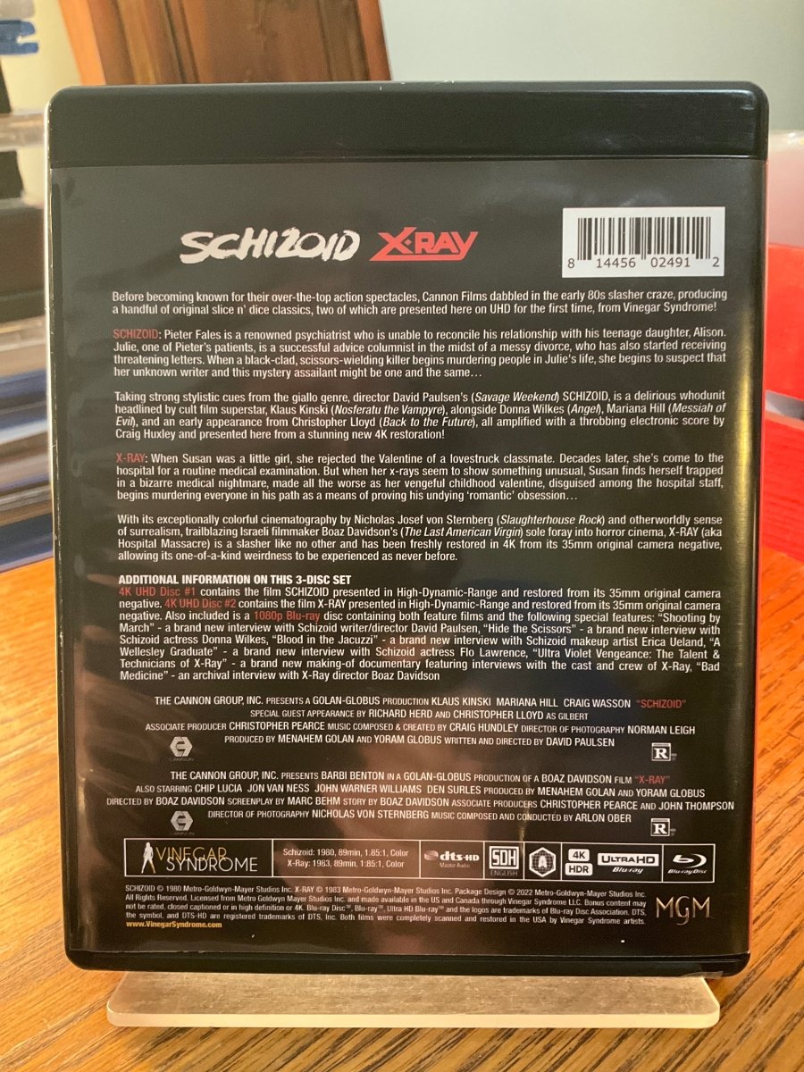 Schizoid / X-Ray (4K UHD) USED