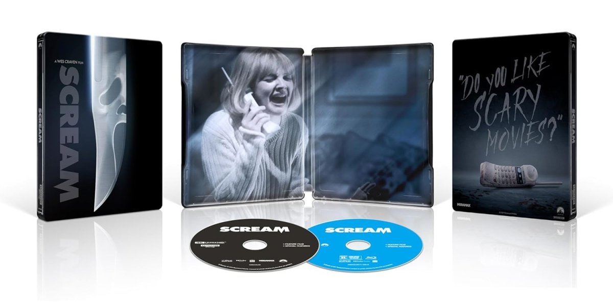 Scream (4K UHD, Limited Edition Reissue, Steelbook) - New 4K UHD