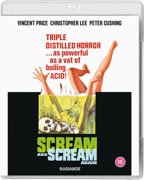 Scream and Scream Again (Standard Edition, Region B) - New Blu - Ray
