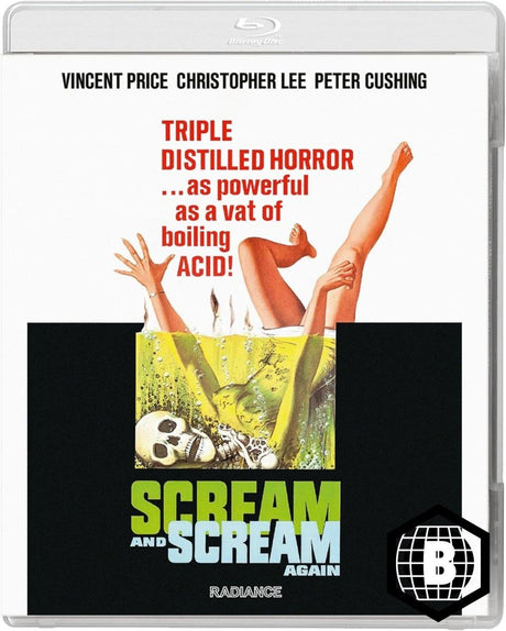Scream and Scream Again (Standard Edition, Region B) - New Blu - Ray