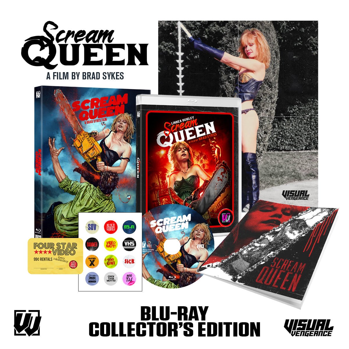 Scream Queen (Collector's Edition) w/SLIP - New Blu - Ray