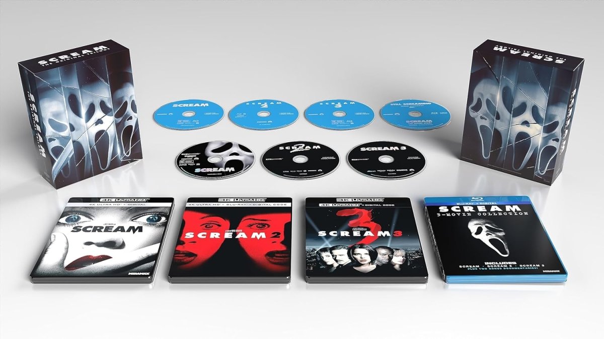 Scream: The Original Trilogy (4K UHD) - New 4K UHD