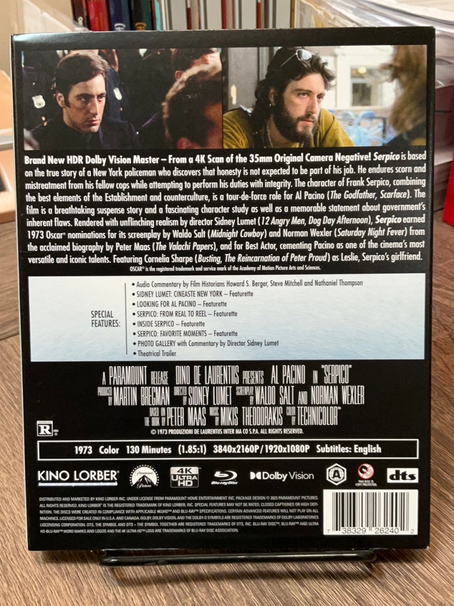 Serpico 4K UHD W/SLIP USED - Used 4K UHD