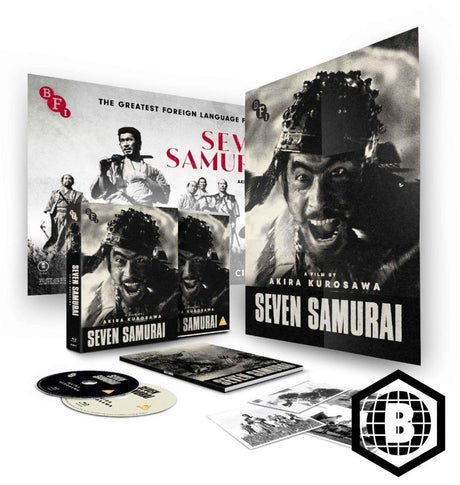 Seven Samurai (Blu - Ray, Limited Edition, Region B) - New Blu - Ray