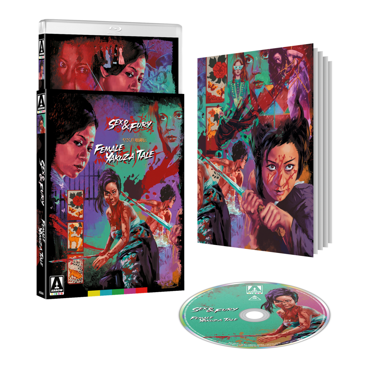 Sex and Fury / Female Yakuza Tale (Limited Edition) - New Blu - Ray