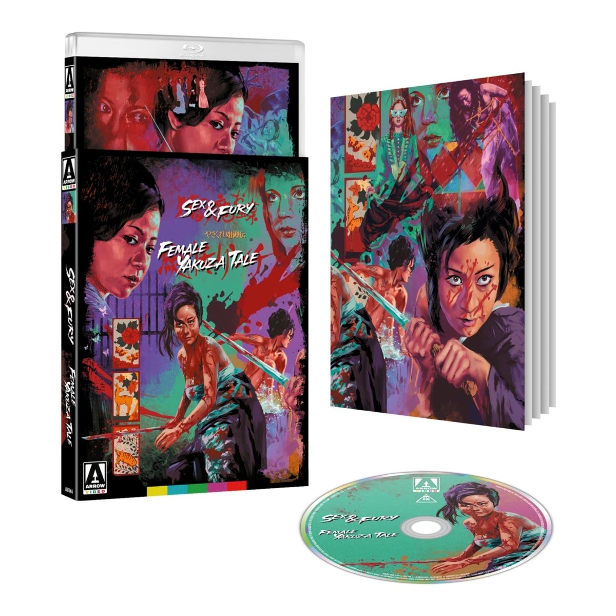 Sex and Fury / Female Yakuza Tale (Limited Edition, Region B) w/SLIP