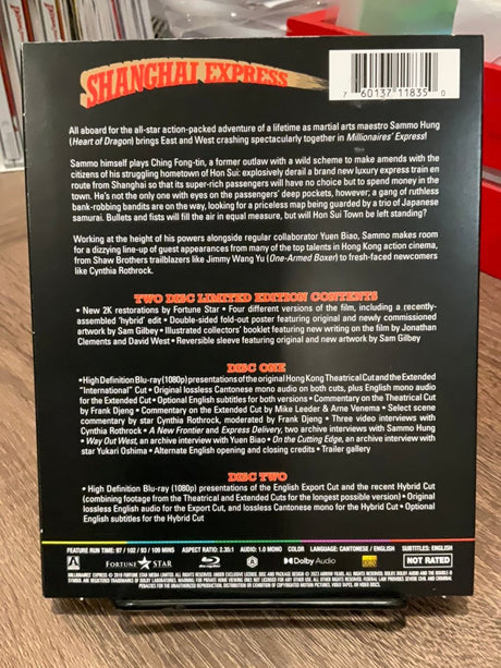 Shanghai Express aka Millionaires' Express Limited Edition W/VARIANT SLIP USED