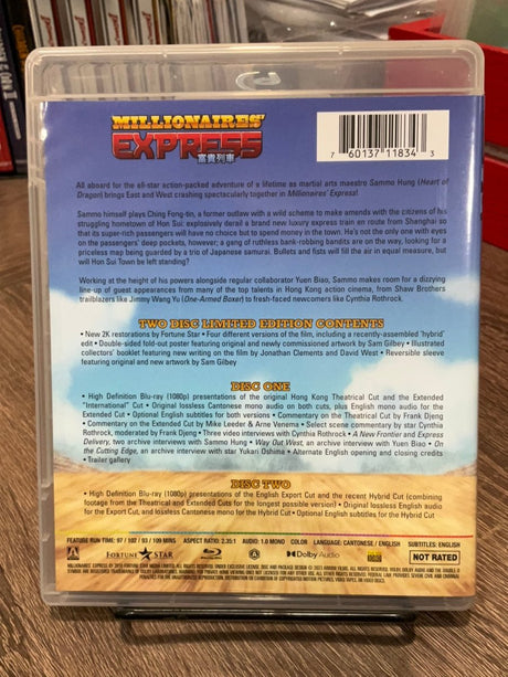 Shanghai Express aka Millionaires' Express Limited Edition W/VARIANT SLIP USED