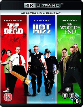 Shaun of the Dead / Hot Fuzz / The World's End (4K UHD) USED