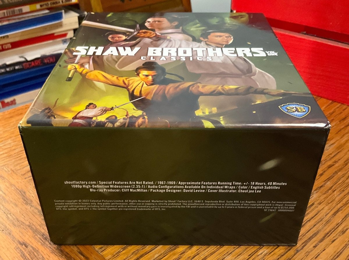 Shaw Brothers Classics: Volume One USED *SEE NOTE* - Used Blu - Ray