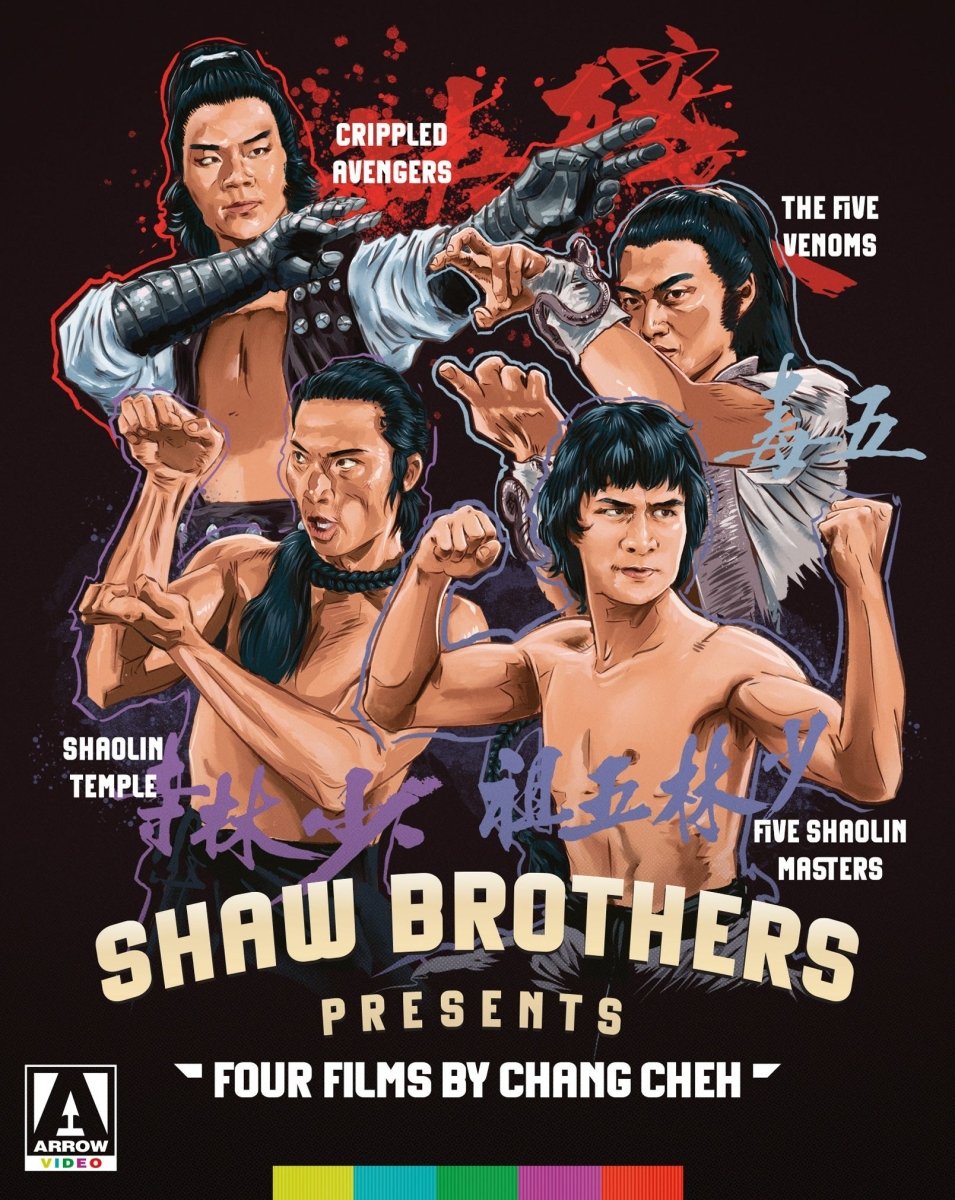 Shaw Brothers Presents: Four Films by Chang Cheh w/SLIP - New Blu - Ray