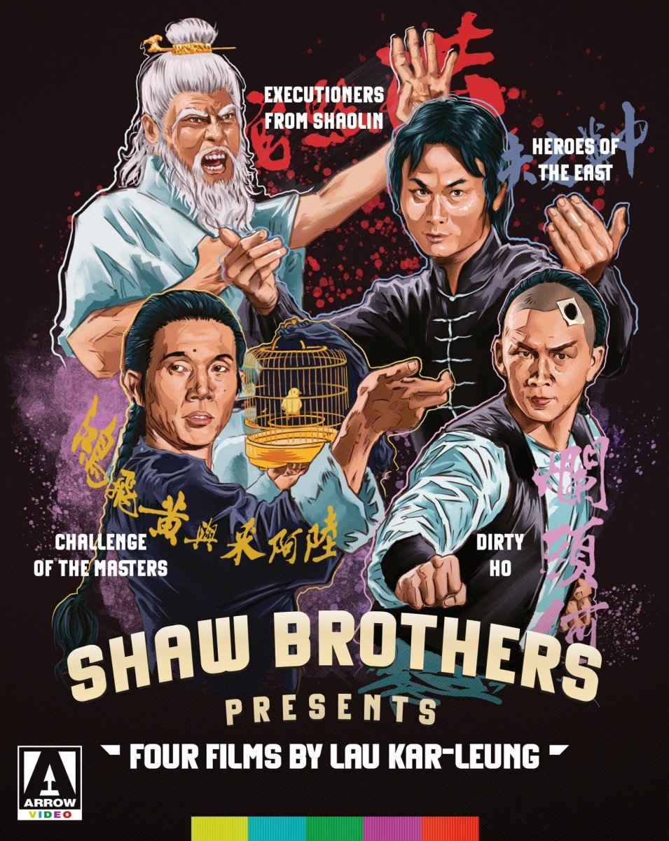 Shaw Brothers Presents: Four Films by Lau Kar - Leung w/SLIP - New Blu - Ray
