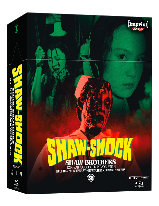 Shaw-Shock: Shaw Brothers Horror Collection – Volume 4 (4K UHD/Blu-ray, Limited Edition, Region Free)