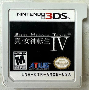 Shin Megami Tensei IV Nintendo 3DS LOOSE - Video Games - Nintendo 3DS