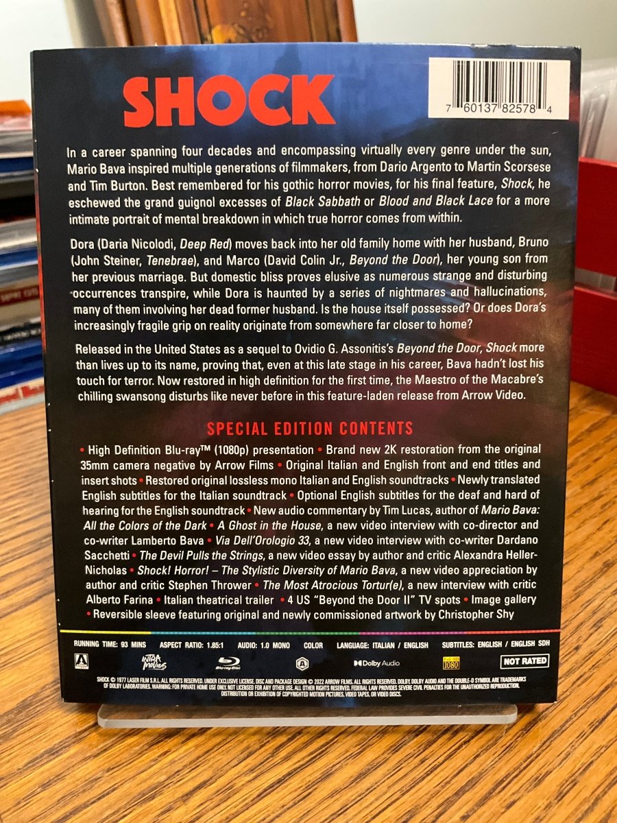 Shock w/SLIP USED - Used Blu - Ray
