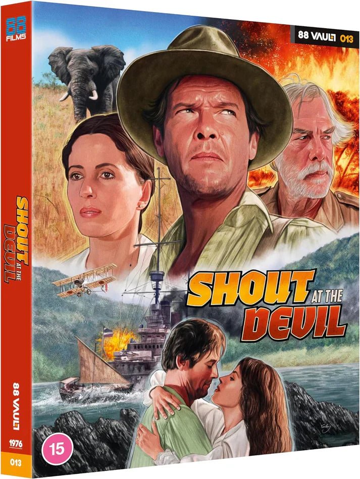 Shout at the Devil (Region B) w/SLIP + Booklet - New Blu - Ray