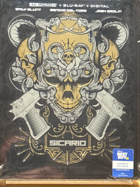 Sicario (4K UHD, Best Buy Exclusive, Steelbook) w/SLIP