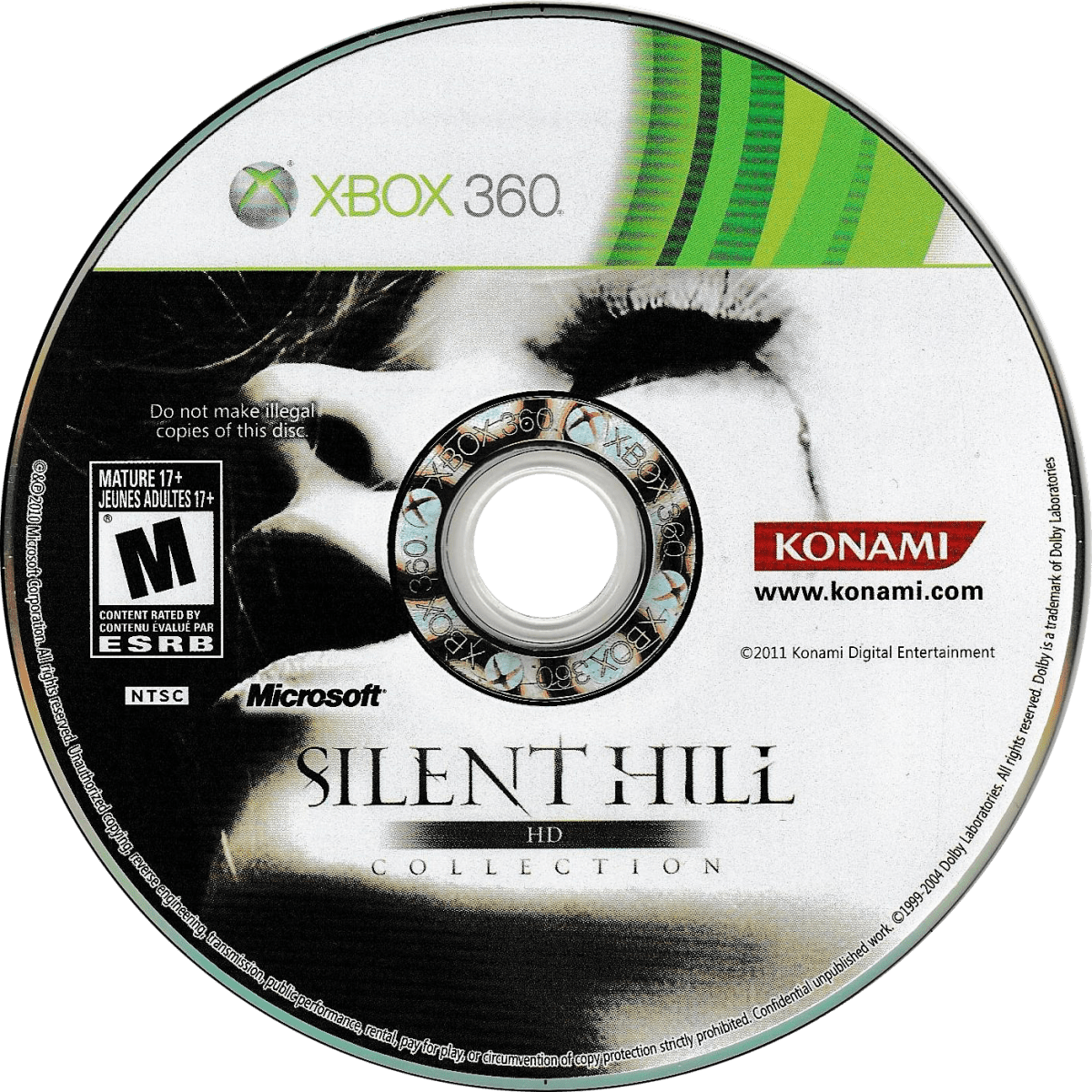 Silent Hill HD Collection XBOX 360 LOOSE - Video Games - XBOX 360