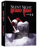 Silent Night, Deadly Night: Parts 1 + 2 (4K UHD / Blu-ray / VHS, Limited Edition, Region Free/NTSC) *See note