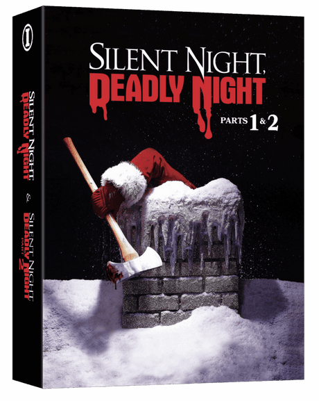 Silent Night, Deadly Night: Parts 1 + 2 (4K UHD / Blu-ray / VHS, Limited Edition, Region Free/NTSC) *See note