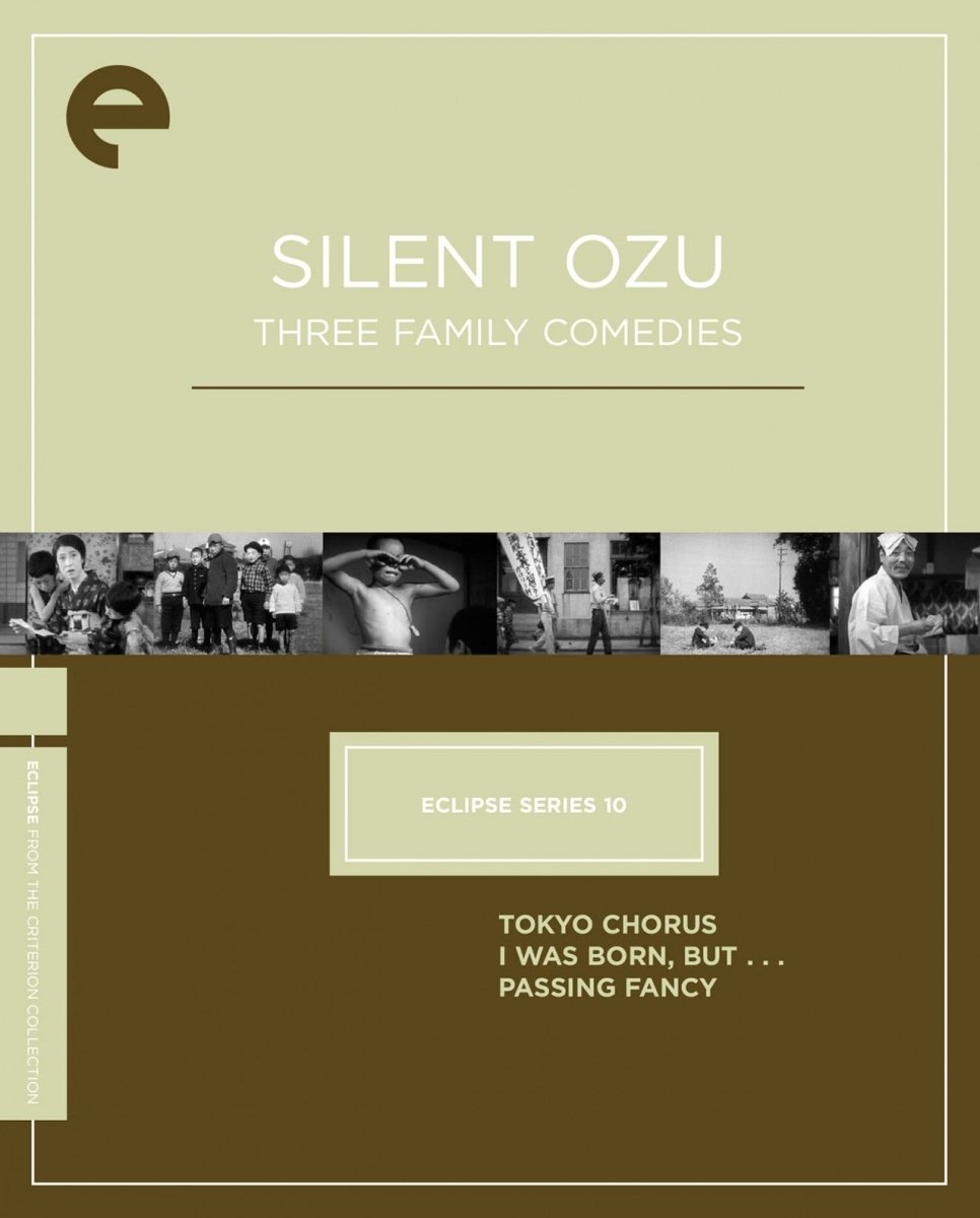 Silent Ozu - Three Family Comedies (Eclipse #10, DVD)