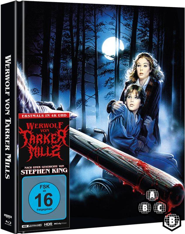 Silver Bullet (The Werewolf of Tarker's Mill) (4K UHD, Limited Edition Mediabook, Region Free/B)