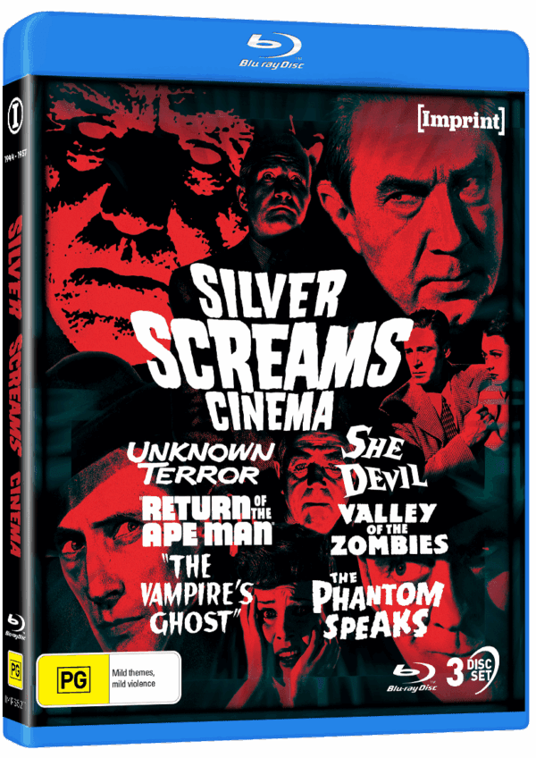 Silver Screams Cinema (Standard Edition, Region Free) - New Blu - Ray