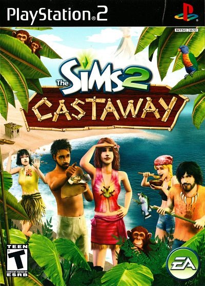 Sims 2 Castaway Playstation 2 USED - Video Games - Playstation 2