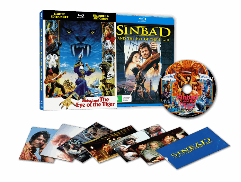 Sinbad and the Eye of the Tiger (Limited Edition w/Lenticular Hardcase, Region Free)