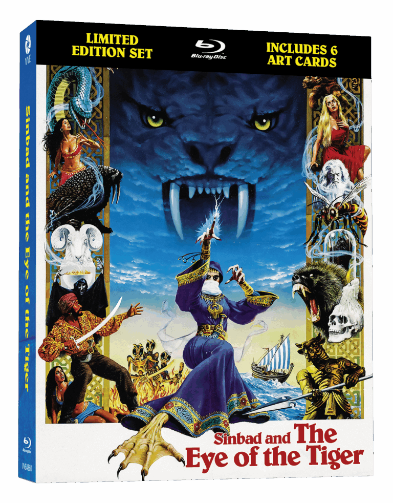 Sinbad and the Eye of the Tiger (Limited Edition w/Lenticular Hardcase, Region Free)