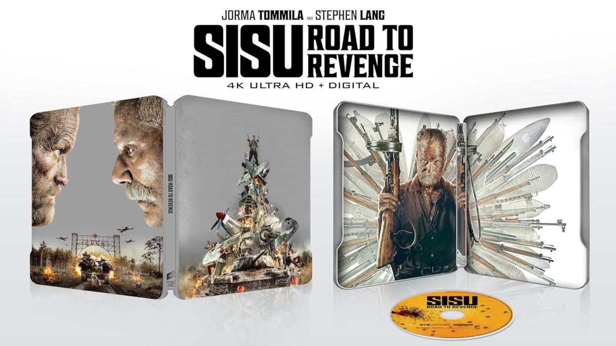 Sisu: Road to Revenge (4K UHD, Limited Edition Steelbook)