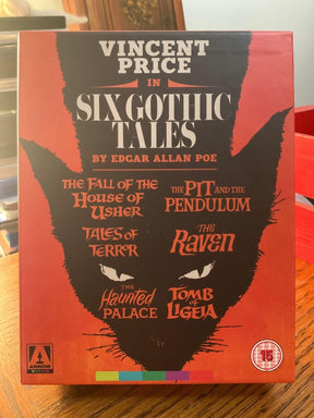 Six Gothic Tales (Edgar Allan Poe / Vincent Price Collection, Region B) USED