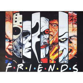 Slasher Horror Friends Poster PICKUP ONLY - Posters/Stickers/Art