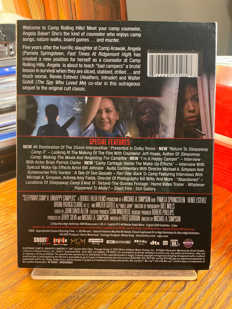 Sleepaway Camp II: Unhappy Campers (4K UHD) USED