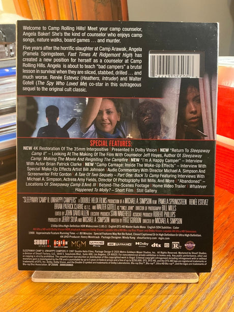 Sleepaway Camp II: Unhappy Campers (4K UHD) USED - Used 4K UHD