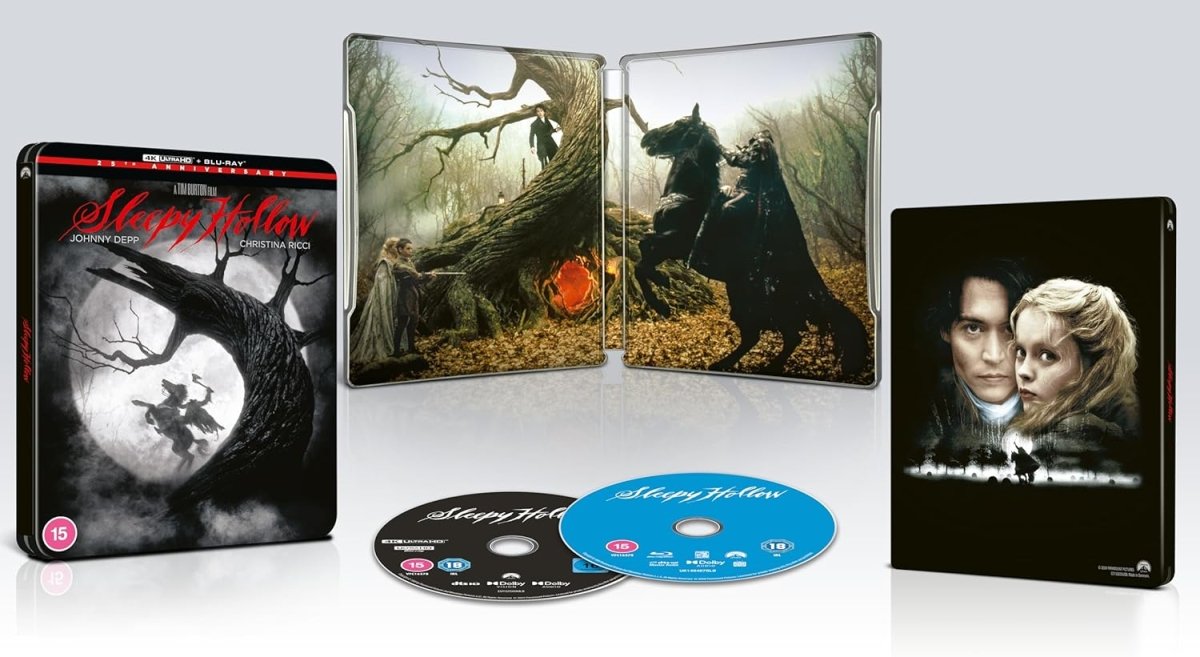 Sleepy Hollow (4K UHD, Limited Edition Steelbook, Region Free/B) - New 4K UHD